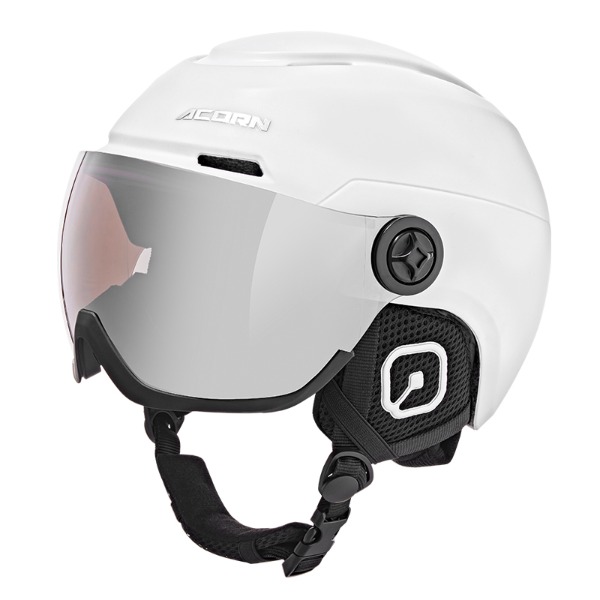 에이콘 ACGH0070 스키보드 무광화이트 헬멧 남녀공용&amp;주니어