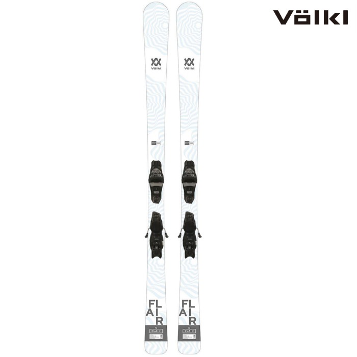 Volkl 뵐클 2324 스키 FLAIR WHITE VMOTION1 여성용 올마운틴 스키